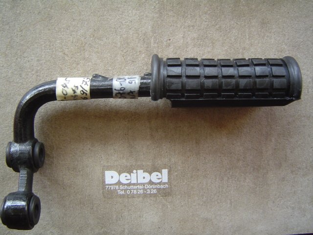 Fussrastenhalter Z1A v.re. kpl. - zum Schließen ins Bild klicken
