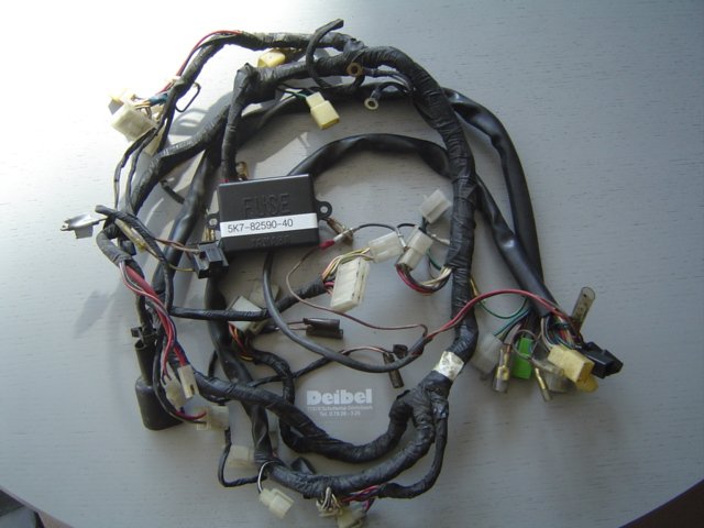 Hauptkabelbaum XS1100S - zum Schließen ins Bild klicken