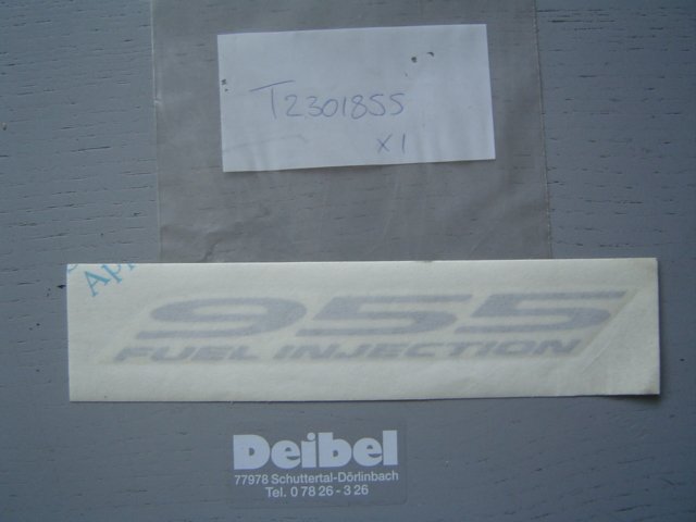 Dekor 955 FUEL INJECTION - zum Schließen ins Bild klicken